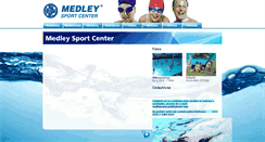 Desktop Screenshot of medleysportcenter.com.br