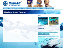 Tablet Screenshot of medleysportcenter.com.br